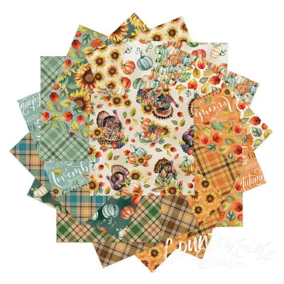 Give Thanks 10in Squares, 42pcs/bundle