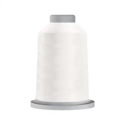 Glide 40wt Polyester Thread 5,500 yd King Spool Bright White