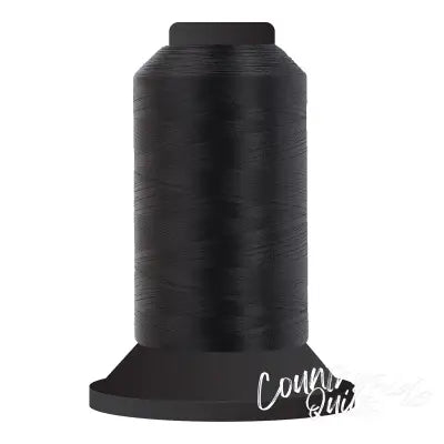 Glide 60wt Polyester Thread 5,500 yd King Spool Black