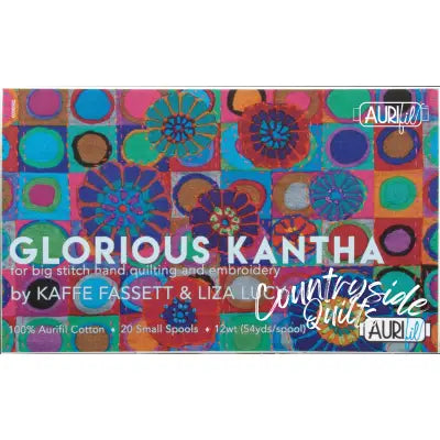 Glorious Kantha Collection by Kaffe Fassett & Liza Lucy 12wt 20 Small Spools
