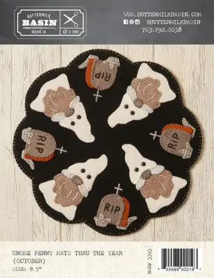 Gnome Penny Mats Thru the Year - October