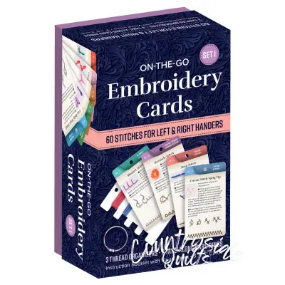 On-the-Go Embroidery Cards Set 1