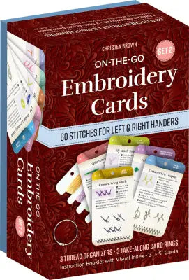 On-the-Go Embroidery Cards Set 2