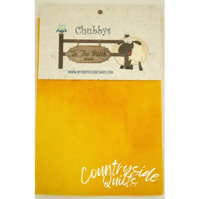 Goldenrod Wool Chubbys 16in Square Solid