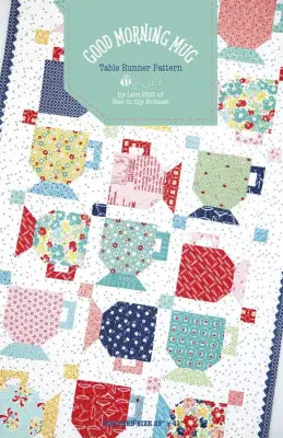 Good Morning Mug Table Runner Pattern by Lori Holt of Bee in my Bonnet