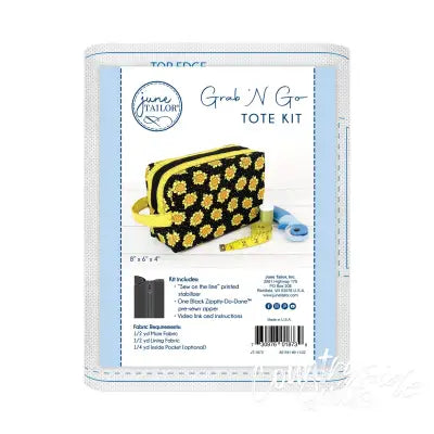 Grab 'n Go Tote Zippity-Do-Done Black