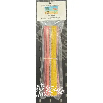 Gradtitude Glitter Sheet Bundle 5pk