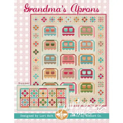 Grandma's Apron Quilt and Runner Pattern