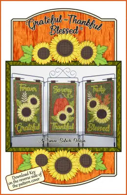 Grateful Thankful Blessed Table Top Display
