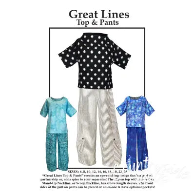 Great Lines Top & Pants