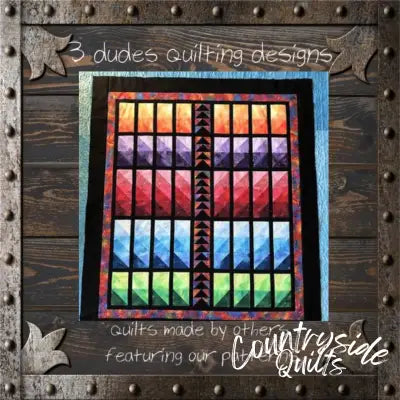 Great Panes Quilt Pattern featuring Triangles On A Roll