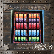 Great Panes Quilt Pattern featuring Triangles On A Roll