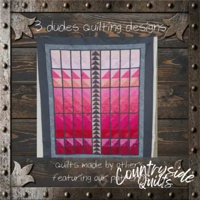 Great Panes Quilt Pattern featuring Triangles On A Roll