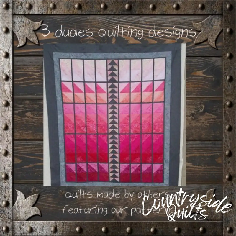 Great Panes Quilt Pattern featuring Triangles On A Roll