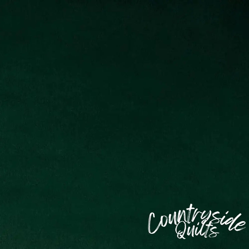 Green Spruce Cuddle 3 Extra Wide Solid Fabric per yard