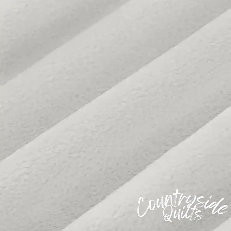 Grey Platinum Cuddle 3 Extra Wide Solid Fabric per yard