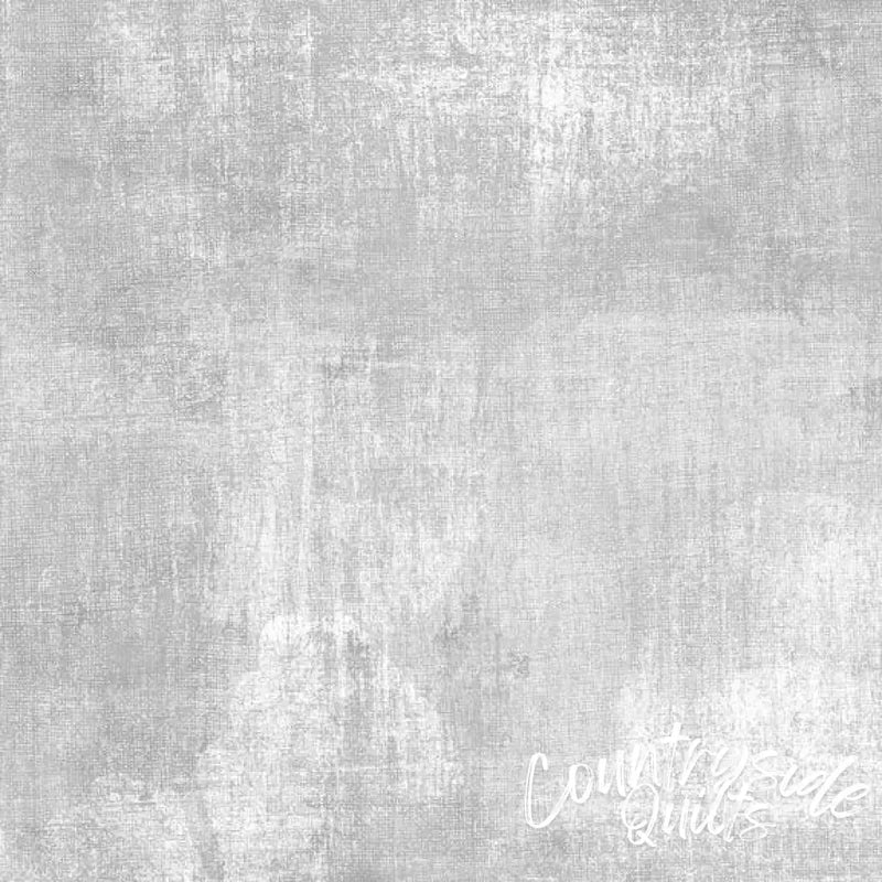 Grey Silver Dry Brush Cotton Wideback Fabric Per Yard