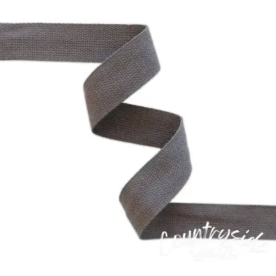 Grey Webbing 1-1/2in x 3 yd