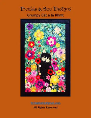 Grumpy Cat a la Klimt