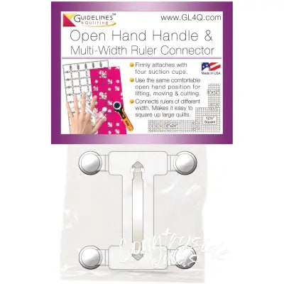 Guidelines Open Hand Handle & Multi-Width Ruler Connector