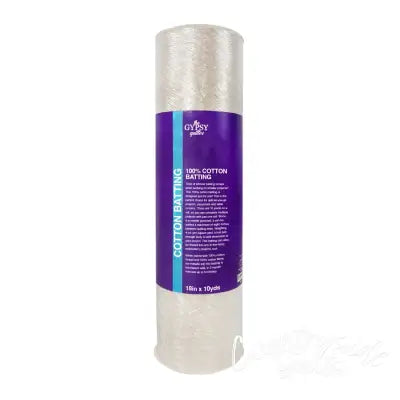 The Gypsy Quilter Cotton Batting 18in x 10yds