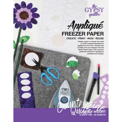 Gypsy Quilter Freezer Paper 8 1/2in x 11in Heavy Weight 50ct