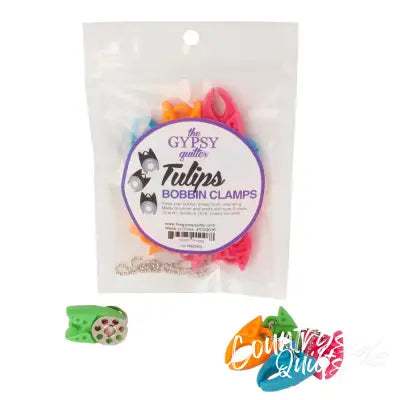 The Gypsy Quilter Tulip Clamps 12pc Bag