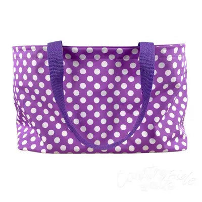Gypsy Tote Purple Dot
