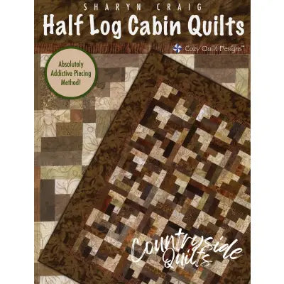 Half Log Cabin Quilts