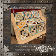 Half Square Stripes Sampler Quilt Pattern 85035 3DQ6966