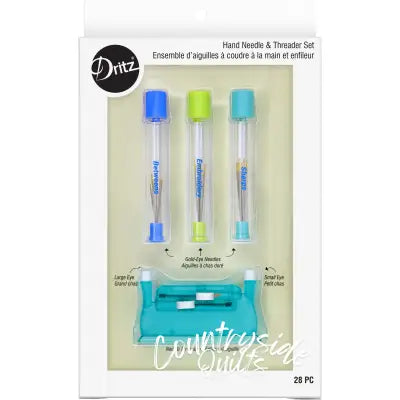 Hand Needles and Threader Set