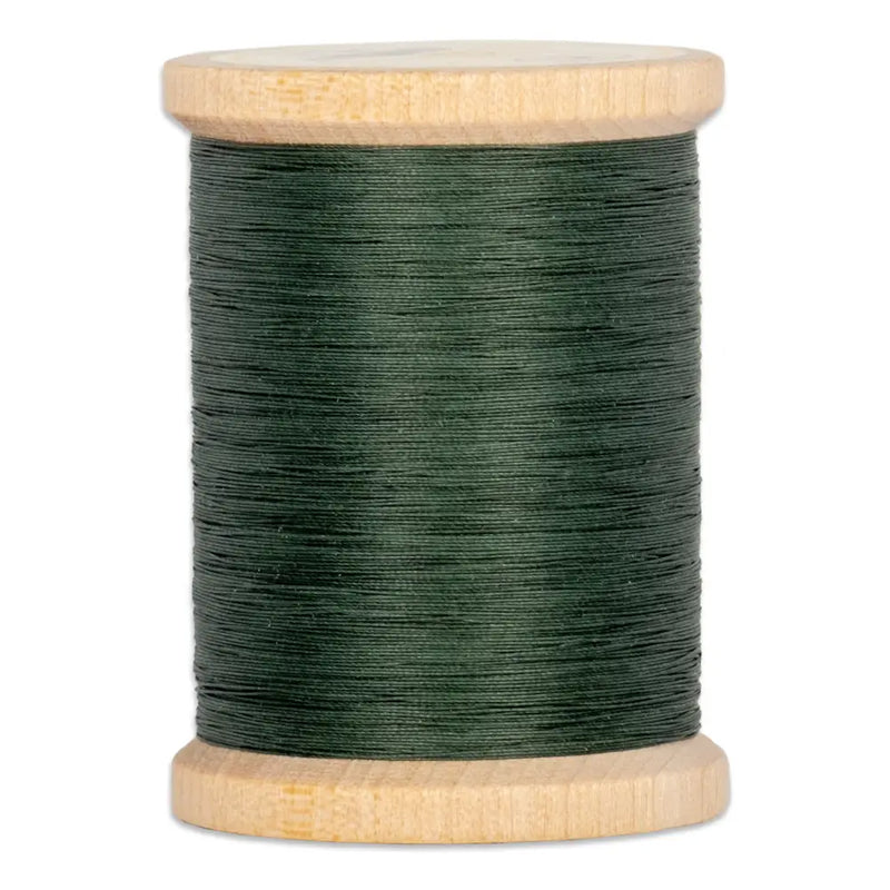 Hand Quilting Thread #010 - Green Wooden Spool 211-05-010WS