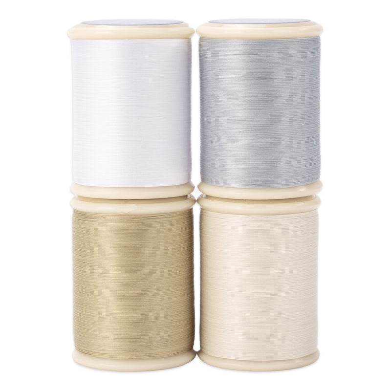 Hand Quilting Thread Set - Light Neutrals