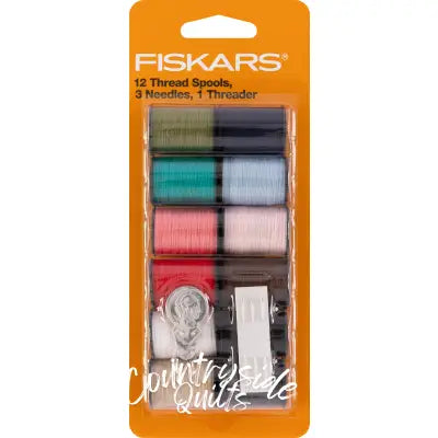 Hand Sewing Thread Pack 12pc - Fashion