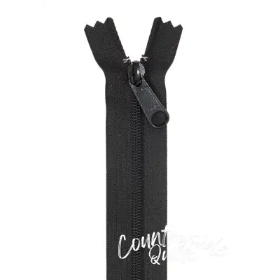 Handbag Zipper 24in Black