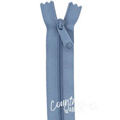 Handbag Zipper 24in Country Blue
