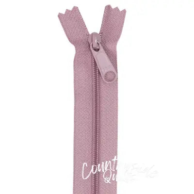 Handbag Zipper 24in Dusty Rose