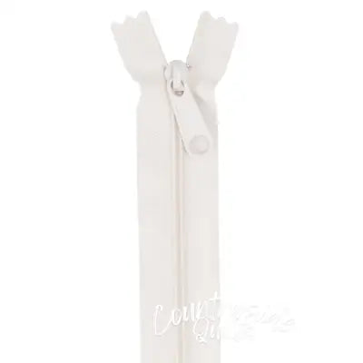 Handbag Zipper 24in Ivory