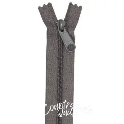 Handbag Zipper 24in Slate Grey