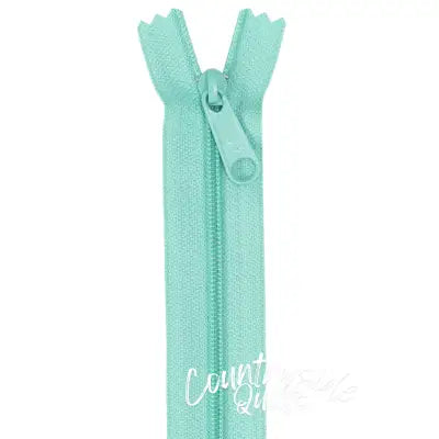 Handbag Zipper 24in Turquoise