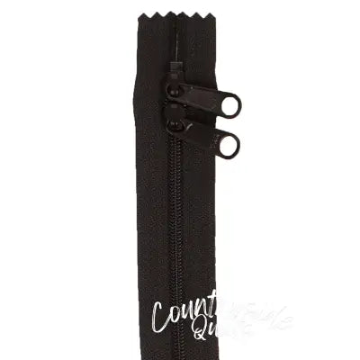 Handbag Zipper 30in Black