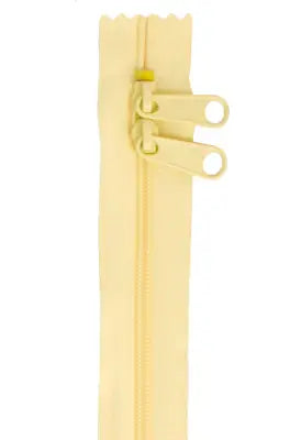 Handbag Zipper 30in Butter Cream