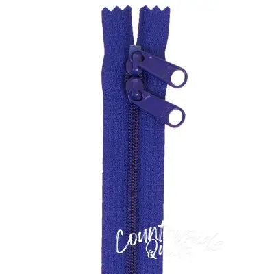 Handbag Zipper 30in Cobalt