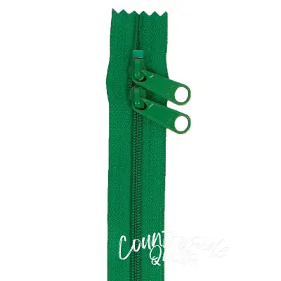 Handbag Zipper 30in Double-Slide - Jewel Green