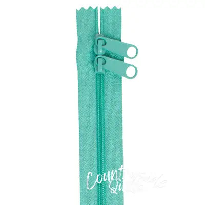 Handbag Zipper 30in Double-Slide - Turquoise