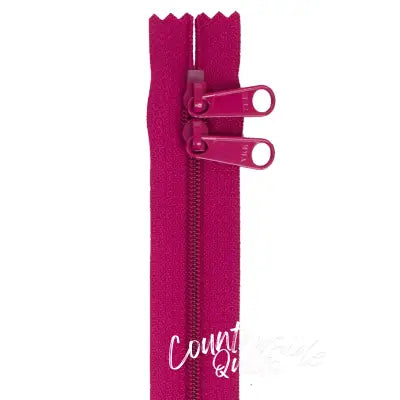 Handbag Zipper 30in Double-Slide - Wild Plum