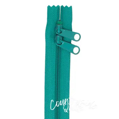 Handbag Zipper 30in Emerald Green