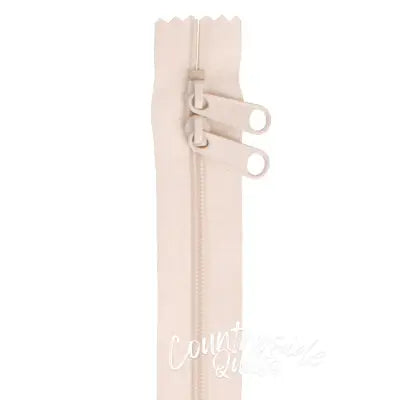 Handbag Zipper 30in Ivory