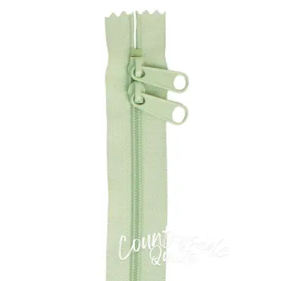 Handbag Zipper 30in Light Mint
