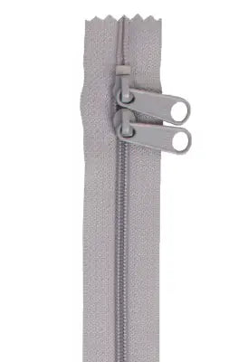 Handbag Zipper 30in Pewter